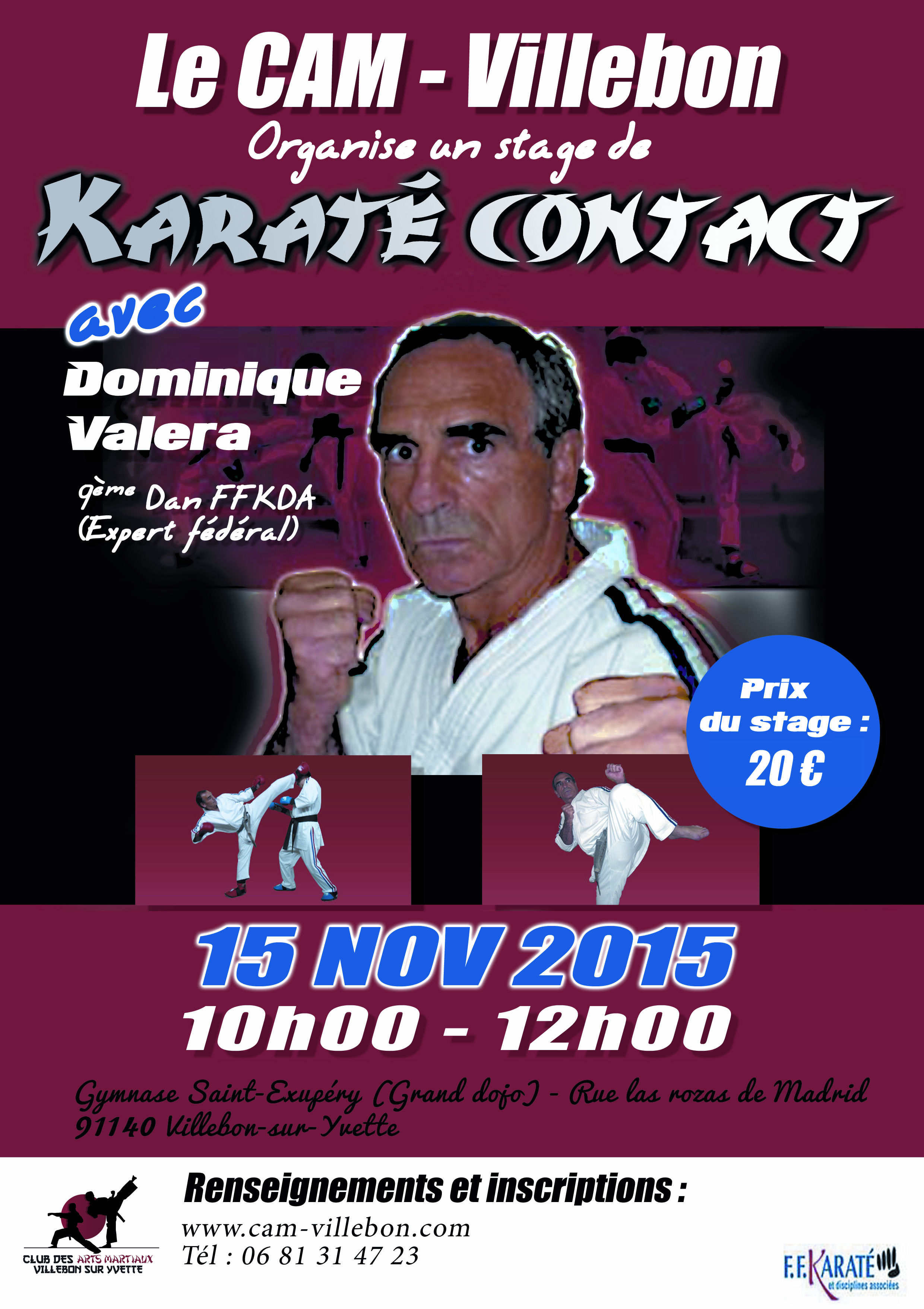 STAGE KARATE CONTACT
